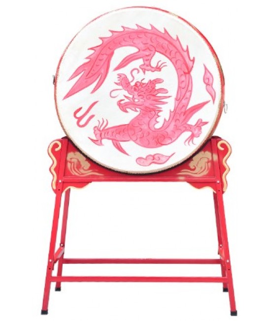 1米 立式戰鼓 龍鼓 連立式鼓架